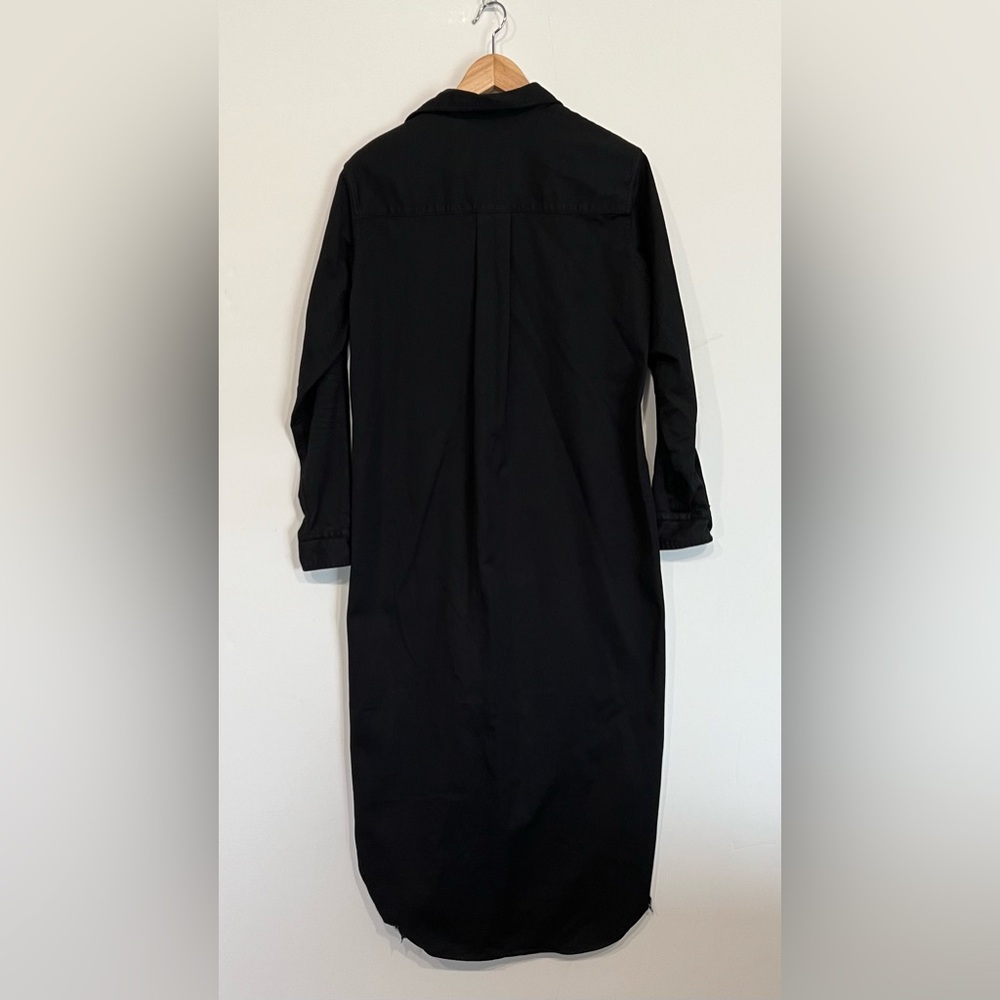 Frank & Eileen Rory Maxi Shirt Dress Famous Denim in Black Size XS - Picture 13 of 16
